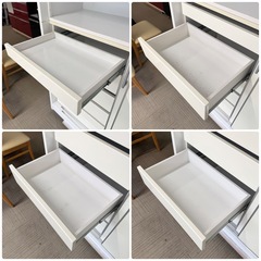 【お値下げ‼️】定価数十万♪ モリタインテリア 140cm幅ダイニングボード 食器棚 キッチン収納家具 キャビネット サイドボード ホワイト♪の画像