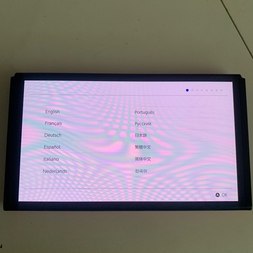 ジャンクNintendo Switch マリオレッド