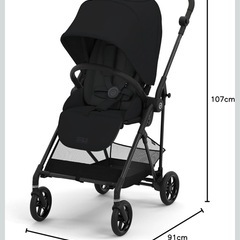 新品未使用cybex  サイベックス MELIO CARBON メリオ カーボン の画像