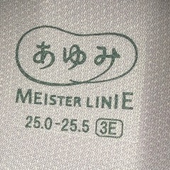 ☆値下げ☆O 2509-485 あるくたのしみ あゆみ ハイフィット ブラック 3L (25.0〜25.5cm)  未使用の画像