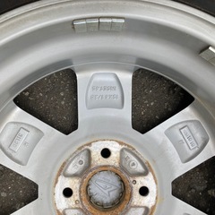 ダイハツタフト純正ホイール付き165/65R15 4本セットの画像