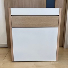 サンワサプライ　ケーブルボックス（ライトブラウン色）