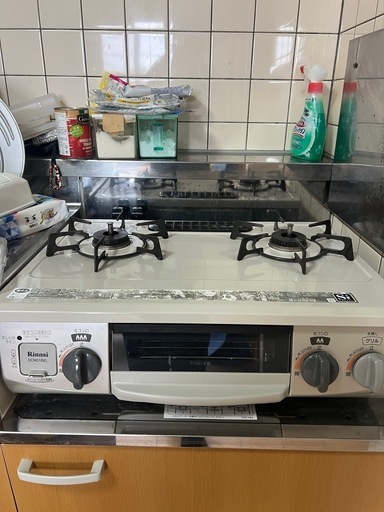 【美品‼️】ガスコンロ【都市ガス】