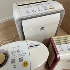 加湿器1＆脱臭機2の画像