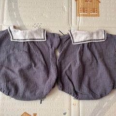 双子　まとめ売り　ロンパース　半袖　ズボン　の画像