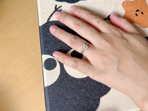 0.5ctダイヤモンド指輪