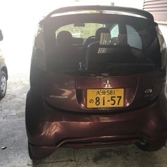 電気自動車　アイミーブ　家庭用100vで充電できて経済的の画像
