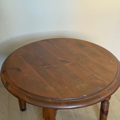 木製　テーブルの画像