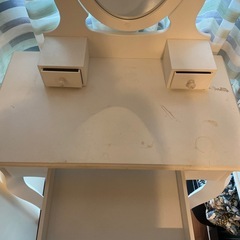 10月2日までの出品❗️ドレッサー　白　　　の画像