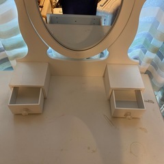 10月2日までの出品❗️ドレッサー　白　　　の画像