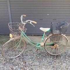 古い自転車4台まとめ売りの画像