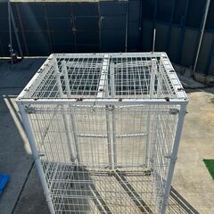 メッシュストッカー / ゴミ置き場用収納ケージの画像