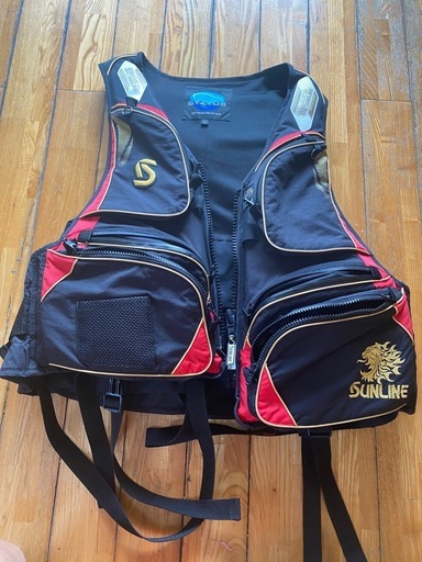 sunline specialist model サンライン釣ライフジャケット