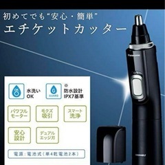 Panasonic パナソニック 鼻毛カッター ER-GN70 水洗い可の画像