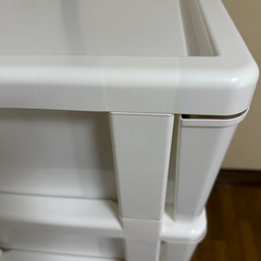 【無料】ニトリ プラスチックチェスト（5段／幅54×奥行40×高さ103.5cm）市谷 引取限定の画像