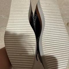オデットエオディール　厚底　エナメルレースアップシューズ　22.5の画像