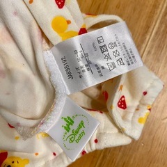 ベビー手袋、スタイ、
服　プーさんセット　サイズ50-60の画像