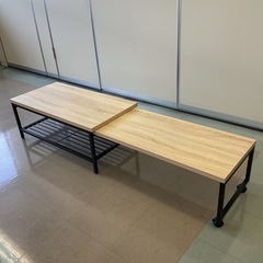 【府中市再生家具】No.336 テーブル(スライドタイプ)の画像