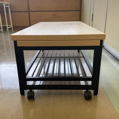 【府中市再生家具】No.336 テーブル(スライドタイプ)の画像