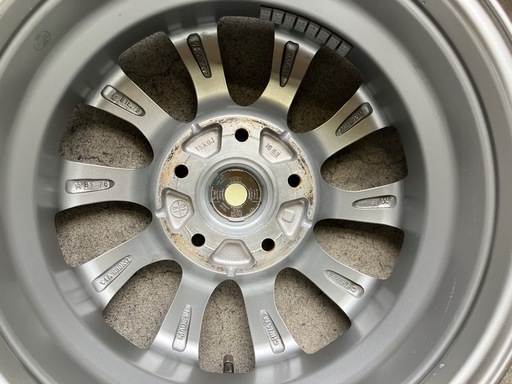 15インチ 中古アルミホイール ×4本5H/114.3