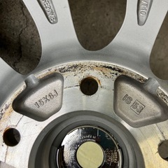 15インチ 中古アルミホイール ×4本5H/114.3の画像