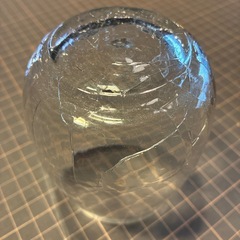 クラックグラス　新品の画像