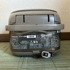 Panasonic　パナソニック　炊飯器　IHジャー炊飯器　ダイヤモンド銅釜　SR-HX10E9　5.5合炊　12年製の画像