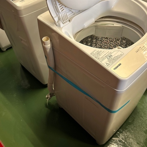 洗濯機TOSHIBA５kg 
2019年
