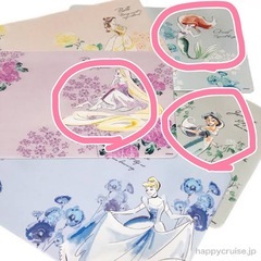 ディズニープリンセス ランチョンマット3枚セット