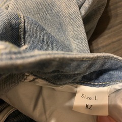 レディース古着/デニム/シャツ　Lの画像