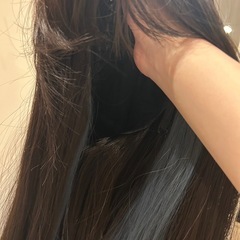 新品⭐︎インナーカラー入りロングストレートウィッグの画像