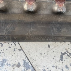 コンバイン用ゴムクローラー・ゴムキャタ・中古品・ブリヂストン330ｘ40ｘ79WP・2本1組の画像