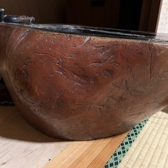 大きめの火鉢の画像