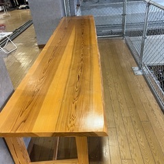 一枚板 購入 3mオーバー レジ台　