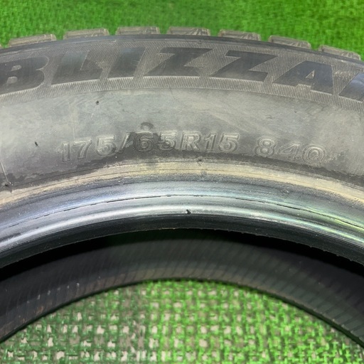 BS VRX3 175/65R15 21年 6.6mm
