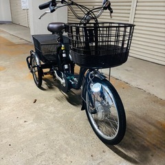 電動自転車　三輪車　スイスイ走れる！の画像
