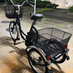 電動自転車　三輪車　スイスイ走れる！の画像