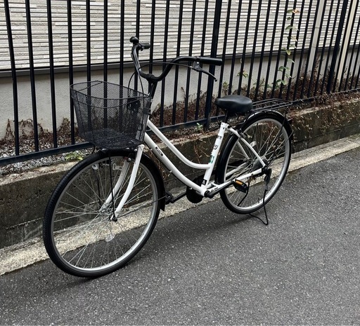 ２６インチ　自転車　ママチャリ　シティーサイクル