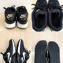 エアマックス ナイキ エアマックス90 AIR MAX NIKE スニーカー 靴 ブラックの画像