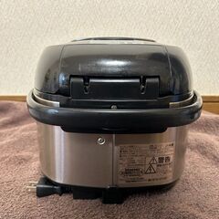 TIGER　タイガー　炊飯器　IH炊飯ジャー　土鍋コーティング　同時調理機能付　JKT-J101　5.5合炊　21年製の画像
