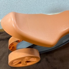 ※10月中のみ※キッズバイク　三輪車　オレンジの画像