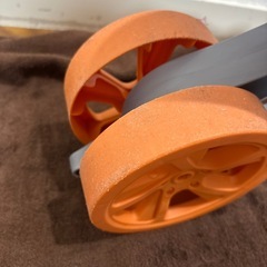 ※10月中のみ※キッズバイク　三輪車　オレンジの画像