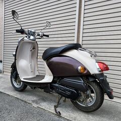ビーノ サイドスタンド付 4ストモデル ブラウン 原付 バイクの画像