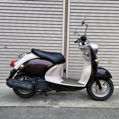 ビーノ サイドスタンド付 4ストモデル ブラウン 原付 バイクの画像