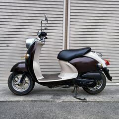 ビーノ サイドスタンド付 4ストモデル ブラウン 原付 バイクの画像
