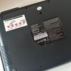 ポータブルDVDプレイヤー(ジャンク)の画像