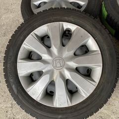 155/65R14　アイスガード iG50プラス　スチールホイールの画像