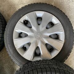 155/65R14　アイスガード iG50プラス　スチールホイールの画像
