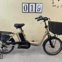 019整備済新基準パナソニックギュットアニーズ電動アシスト自転車20インチ中古車の画像