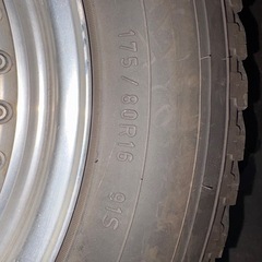 ジムニー使用　タイヤホイールセットの画像